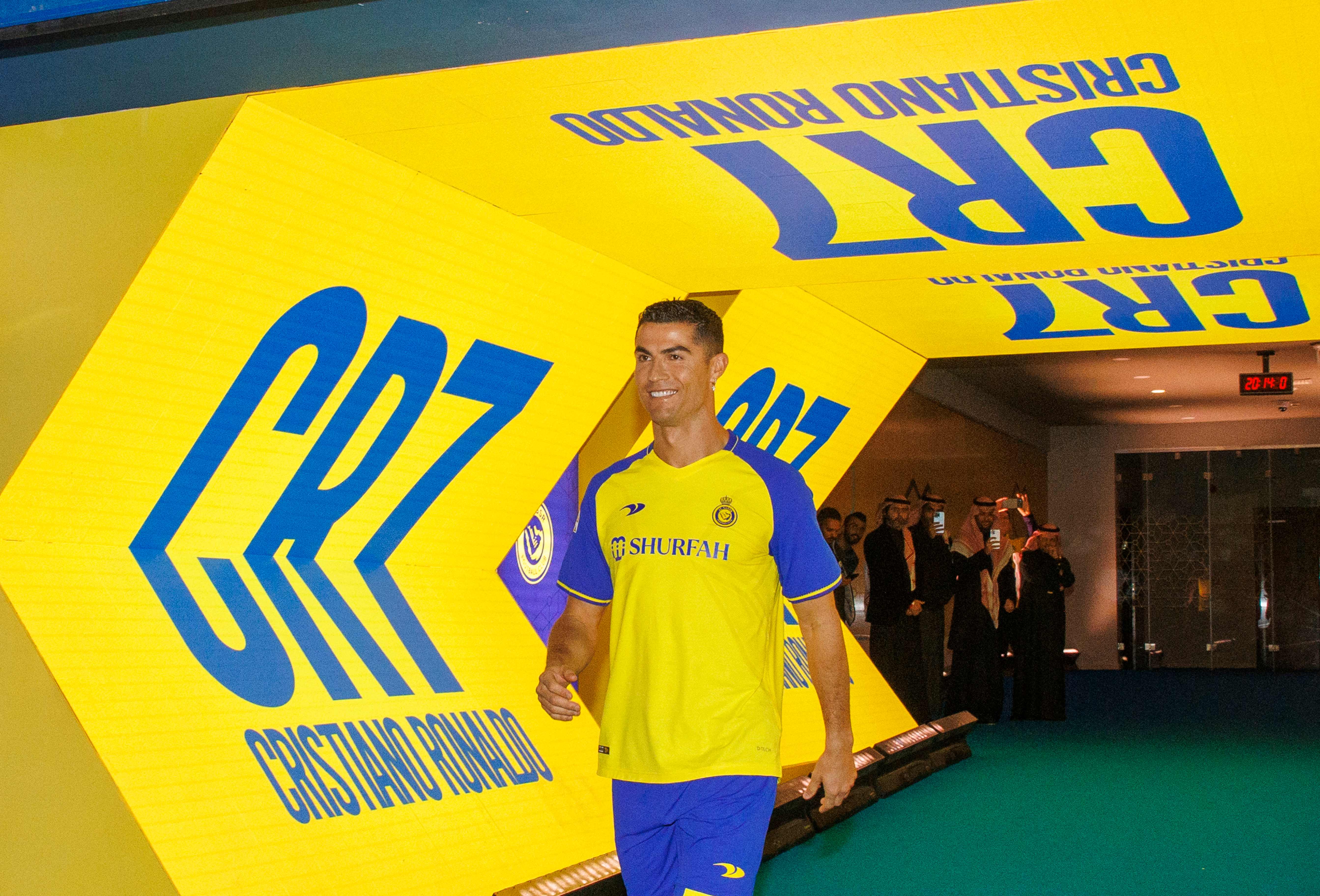 Ronaldo podría debutar pronto con su equipo. Foto Prensa Libre (AFP)
