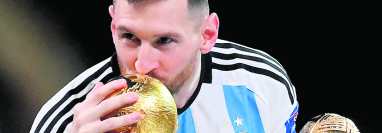 Leo Messi se consagró con Argentina en el Mundial de Qatar 2022. (Foto Prensa Libre: Hemeroteca PL)