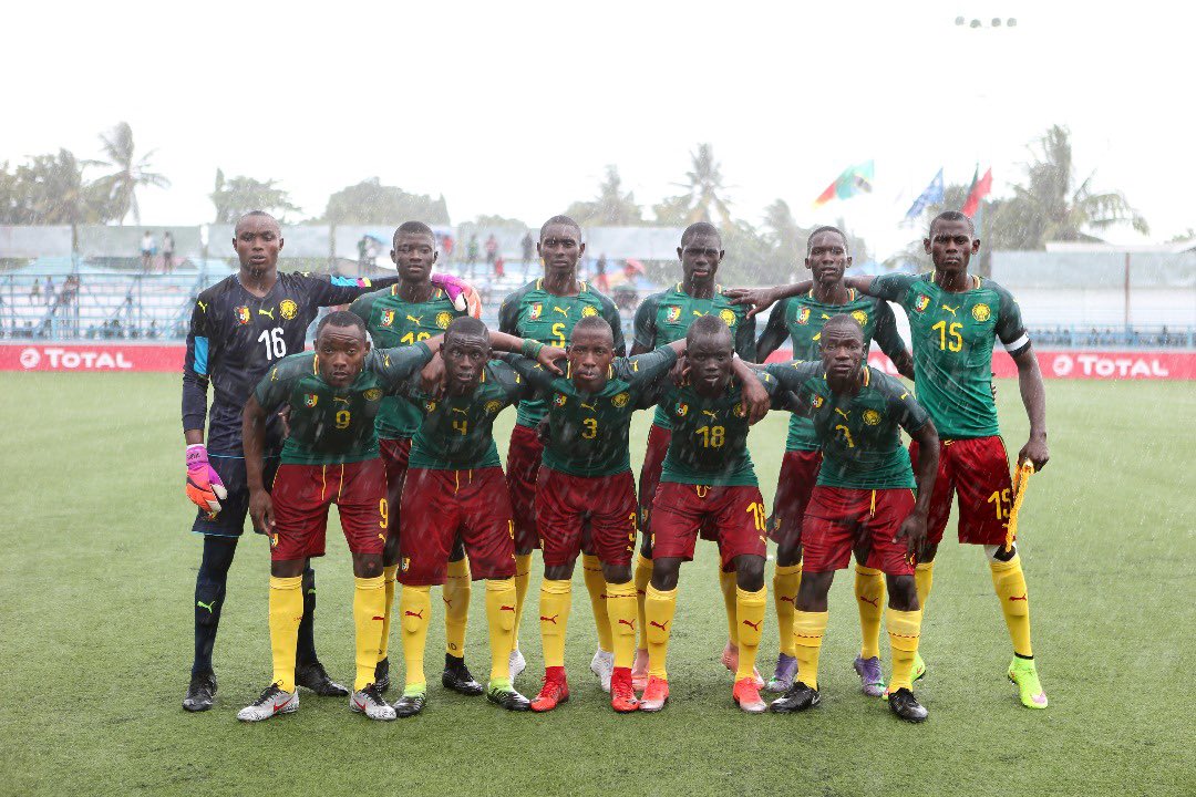 El equipo camerunés sub 17, tendrá que buscar nuevos jugadores para encarar el torneo. (Foto Prensa Libre: Federación de Camerún)
