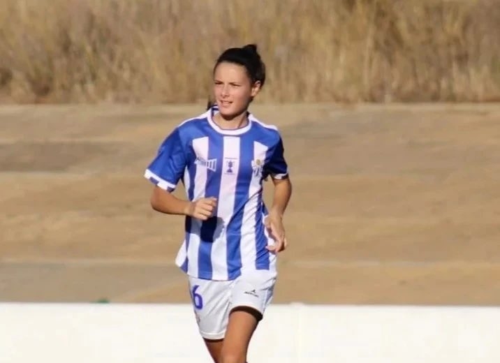 La jugadora era una joven promesa del equipo Huelva. (Foto Prensa Libre: Sporting Club de Huelva)