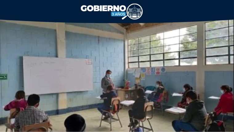 El próximo 15 de febrero comenzará el ciclo escolar 2023 y será de forma presencial. (Foto Prensa Libre: Hemeroteca)