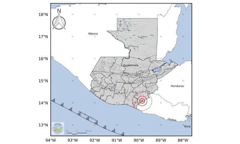 Decenas de temblores se han registrado en las últimas horas con epicentros cercanos a la cabecera de Jutiapa. (Foto Prensa Libre: Insivumeh)