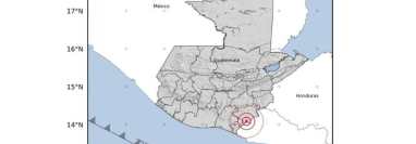 Decenas de temblores se han registrado en las últimas horas con epicentros cercanos a la cabecera de Jutiapa. (Foto Prensa Libre: Insivumeh)