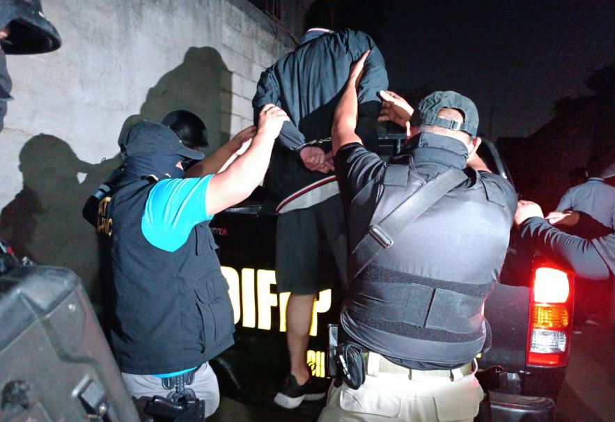 Pandillero salvadoreño capturado