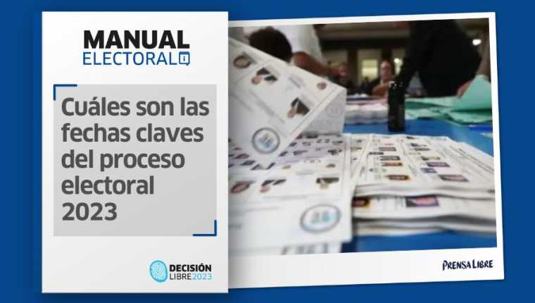 El proceso de elecciones generales se encuentra divido en tres fases. Fotografía: Prensa Libre. 