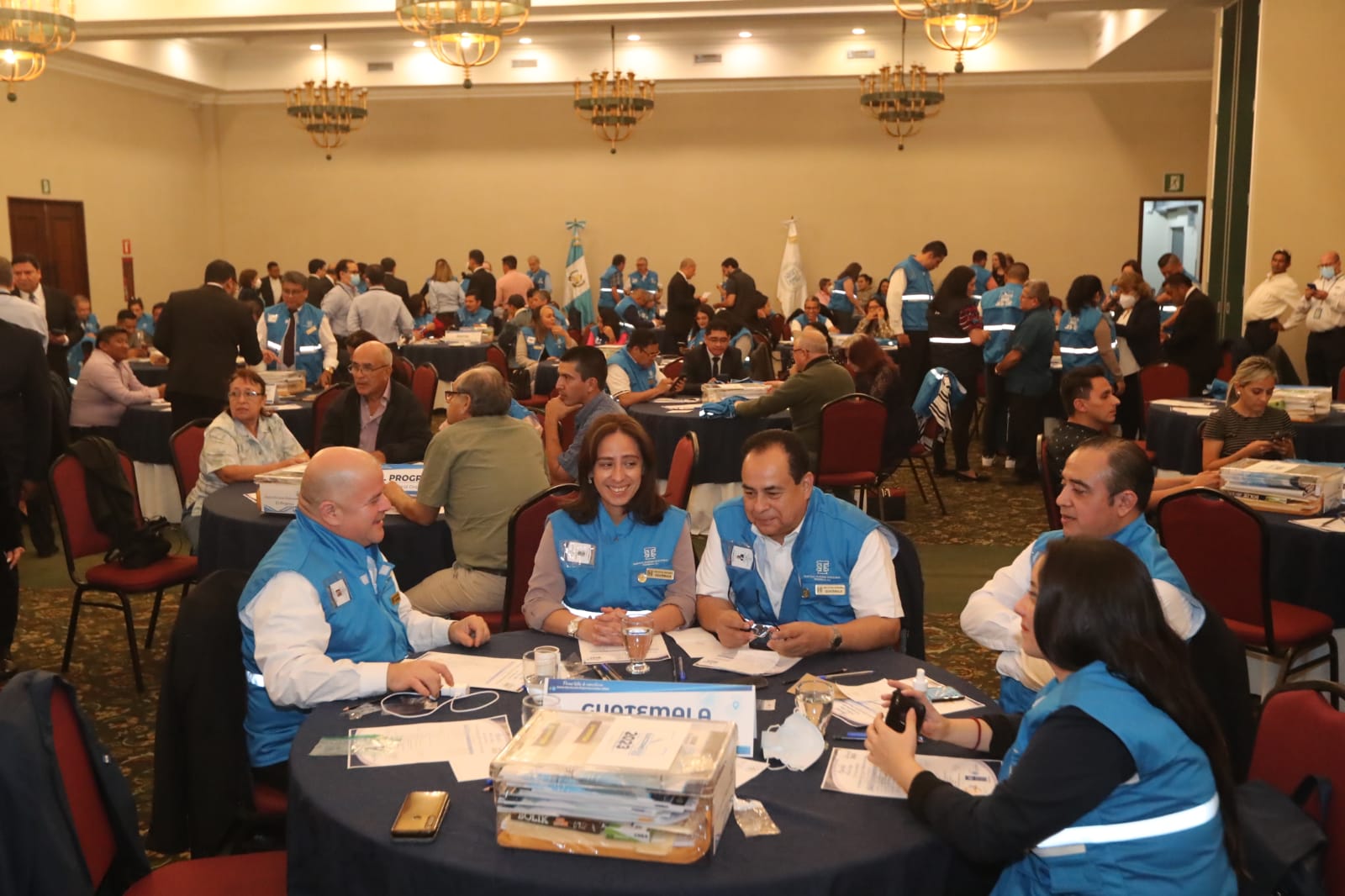 Tribunal Supremo Electoral efectúa el primer taller de capacitación de Juntas Electorales Departamentales. (Foto Prensa Libre: Élmer Vargas)