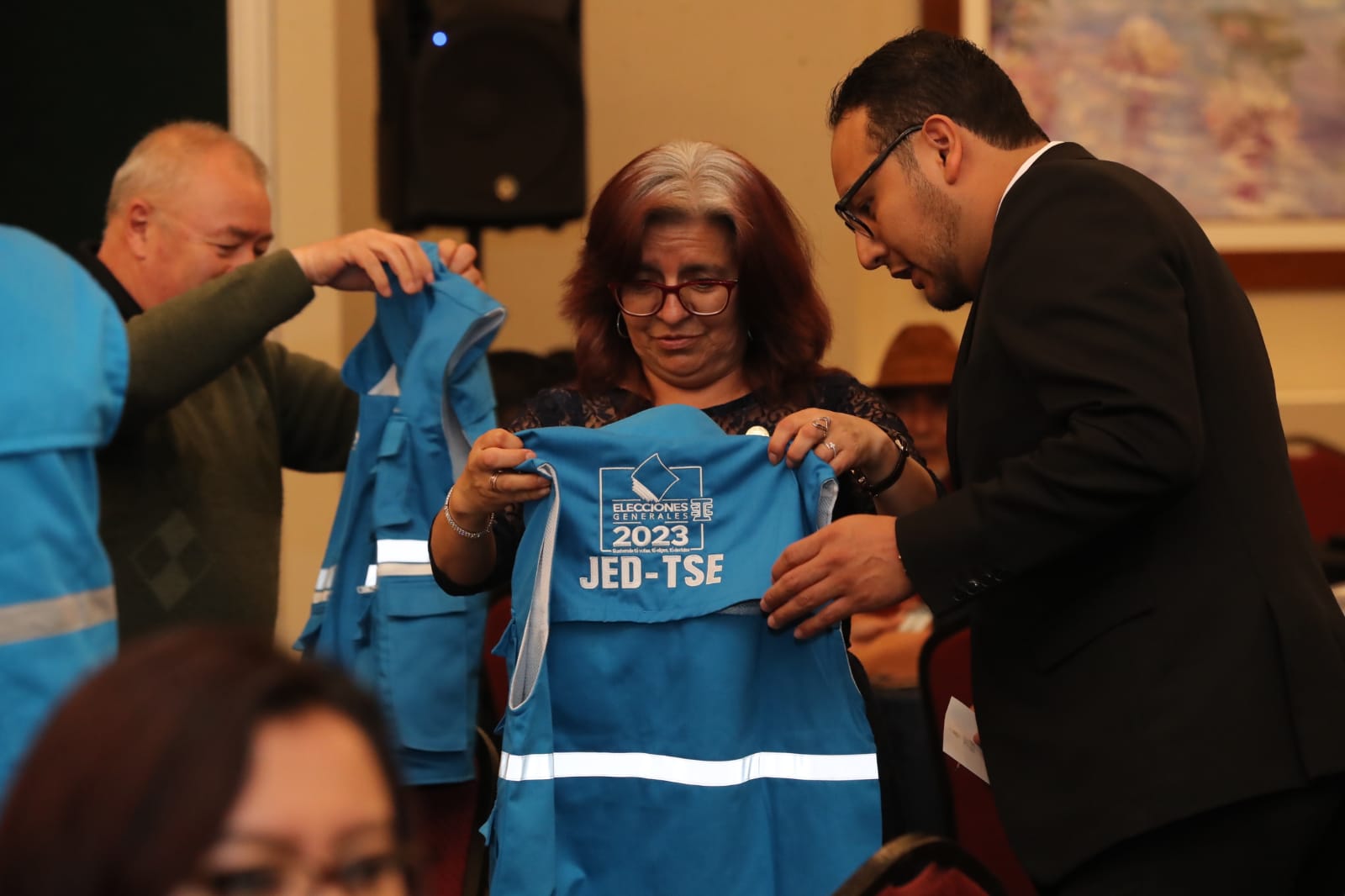 Además de la convocatoria a elecciones generales, este viernes 20 de enero el TSE también juramentó a los integrantes de la Juntas Electorales Departamentales. (Foto Prensa Libre: Élmer Vargas)