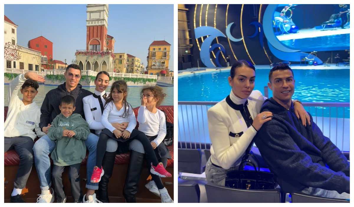 Cristiano Ronaldo y Georgina Rodríguez: un día especial conociendo Riad junto a sus hijos