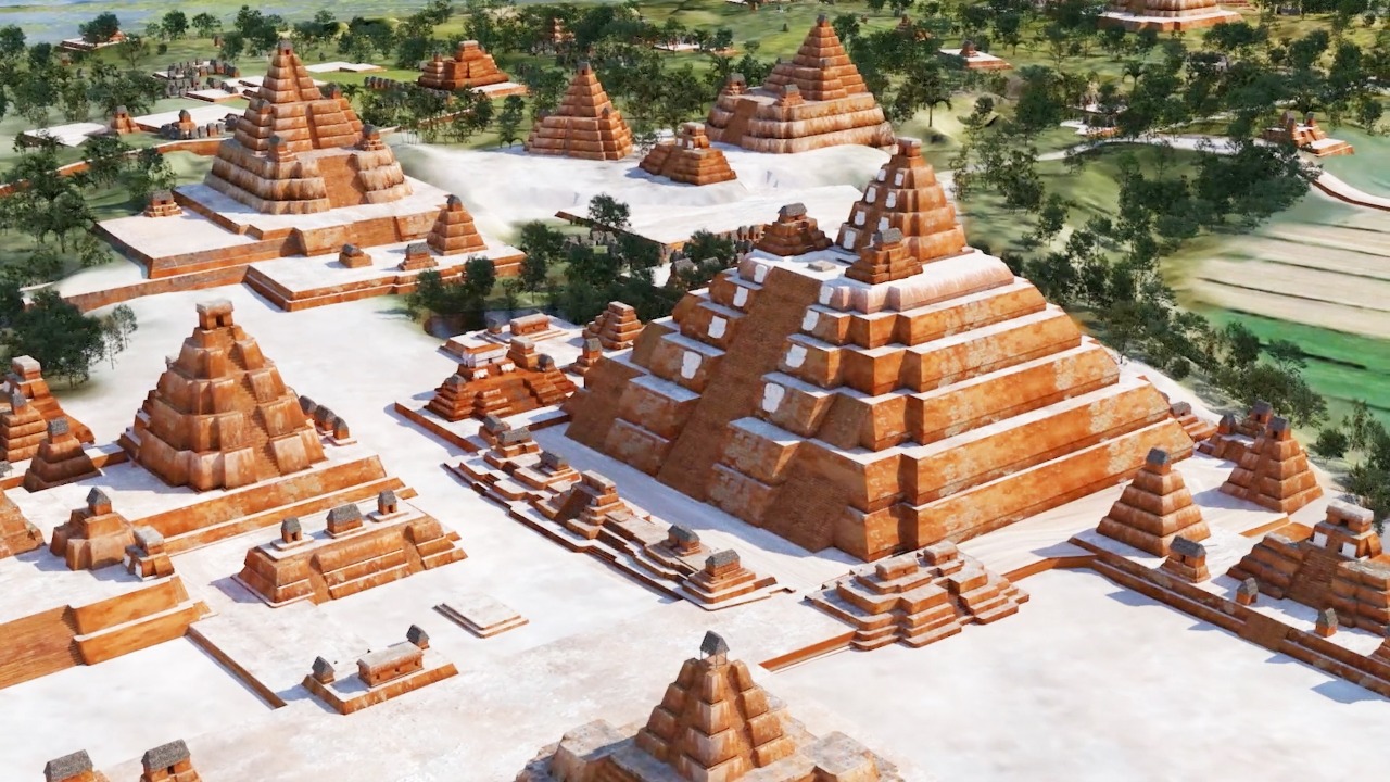 Un grupo de investigadores informaron este lunes sobre el descubrimiento de 964 asentamientos prehispánicos de la civilización maya que se encuentran bajo la tierra en el bosque tropical de Petén. (Foto Prensa Libre: EFE/ Fundación Fares)