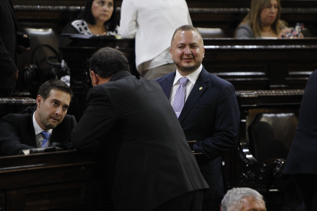 Un testigo declaró que un diputado, entre otros funcionarios públicos, habrían colaborado en las operaciones de la estructura "Espartaco". (Foto Prensa Libre: Paulo Raquec)