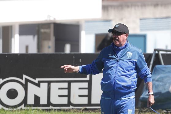 Rafael Loredo, técnico de la Selección Nacional Sub 20. (Foto Prensa Libre: Hemeroteca PL)