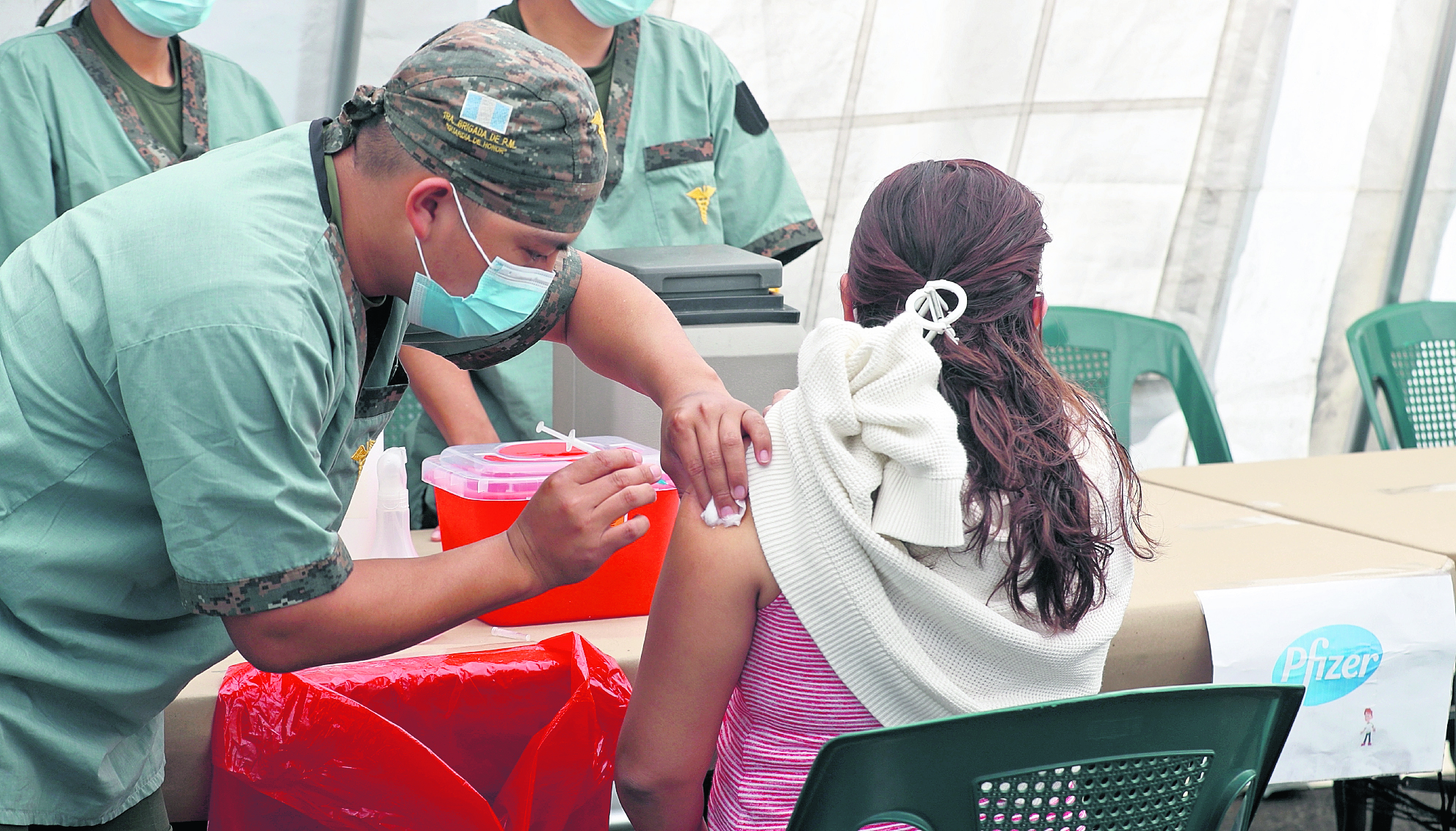 Compra de vacunas bivalentes contra el covid-19 será conforme la demanda de la población. (Foto Prensa Libre: Hemeroteca PL)