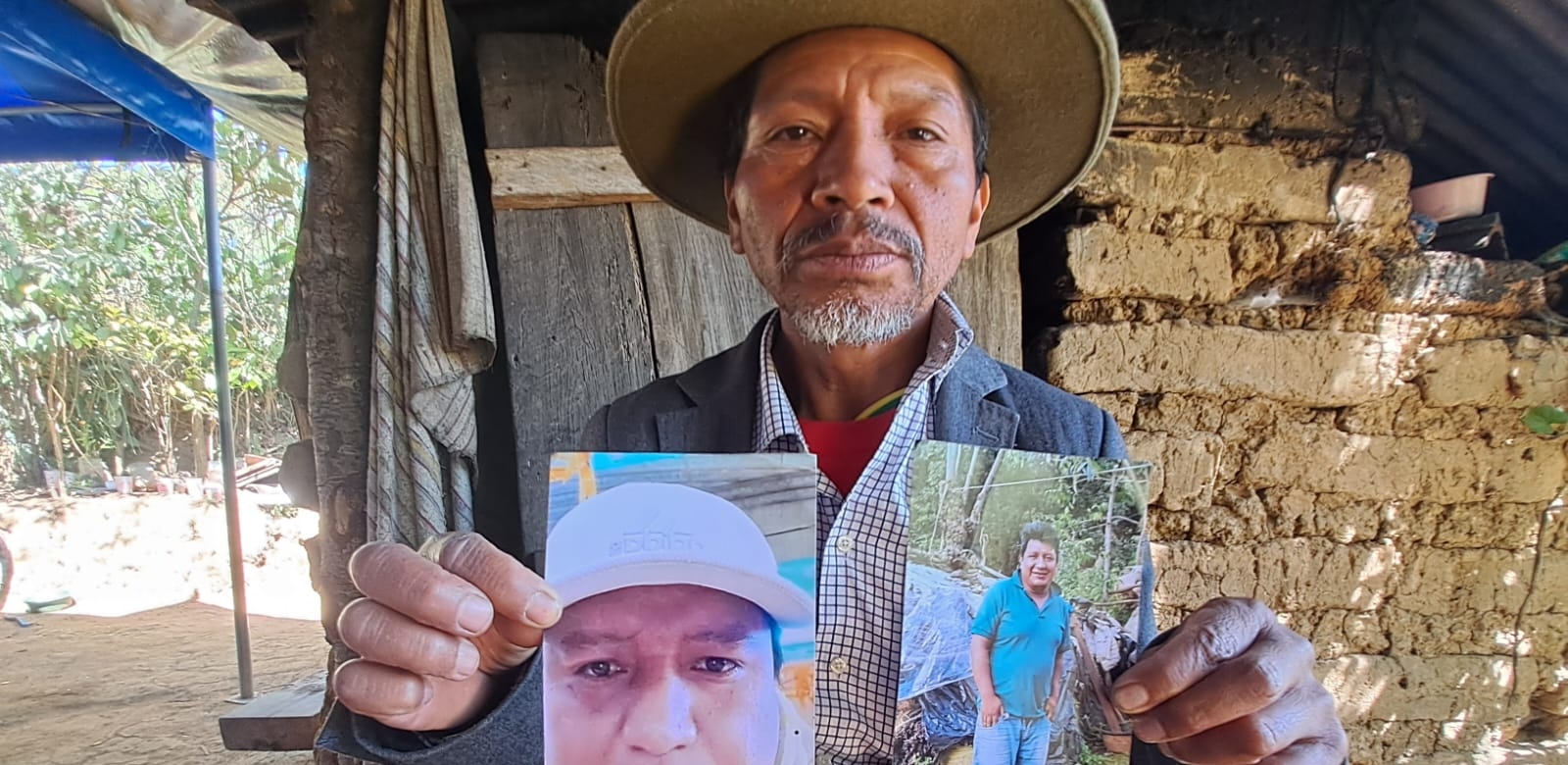 Francisco Ixcoy, padre de Domingo Ixcoy Itzep, lamenta que su hijo hay a tenido que migrar hacia EE. UU. en busca de oportunidades, pero en su camino encontró la muerte. (Foto Prensa Libre: Mynor Toc)