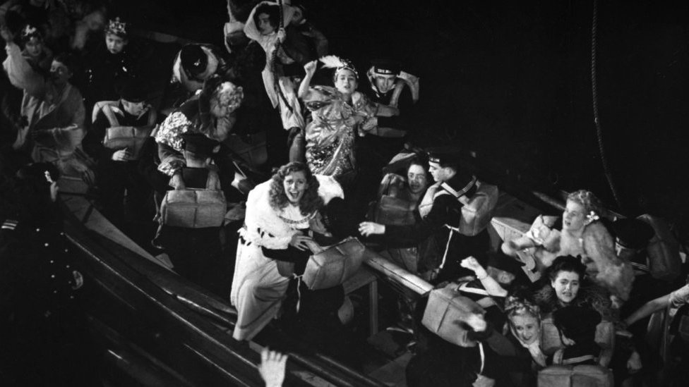 El régimen nazi encargó una cara película sobre la tragedia del Titanic con fines propagandísticos.

GETTY IMAGES
