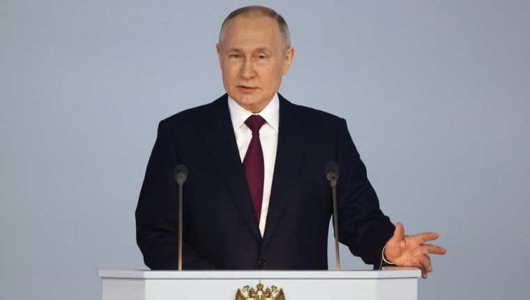 El presidente ruso, Vladimir Putin, suspendió la participación rusa en el último tratado de control de armas nucleares firmado con Estados Unidos.

Reuters