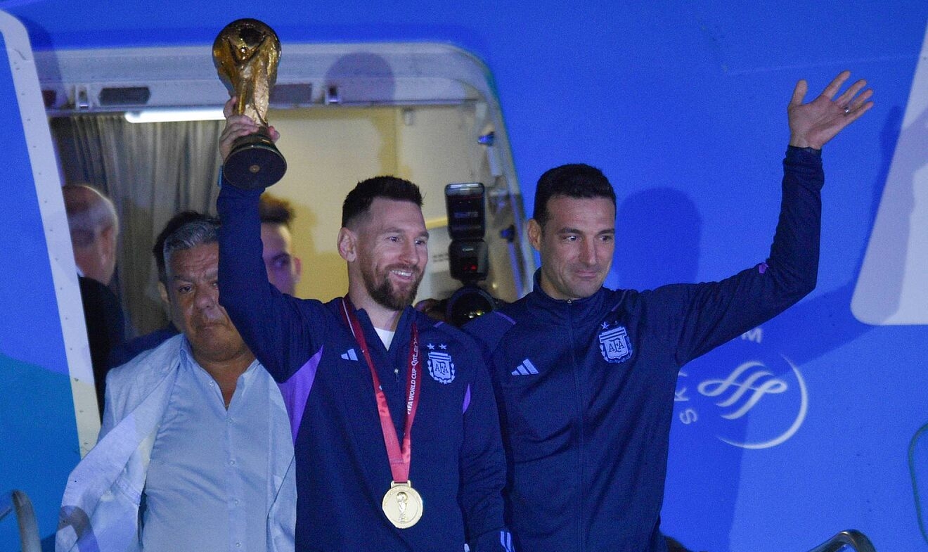 Scaloni espera contar con Messi para la próxima Copa del Mundo. (Foto Prensa Libre: Hemeroteca PL)