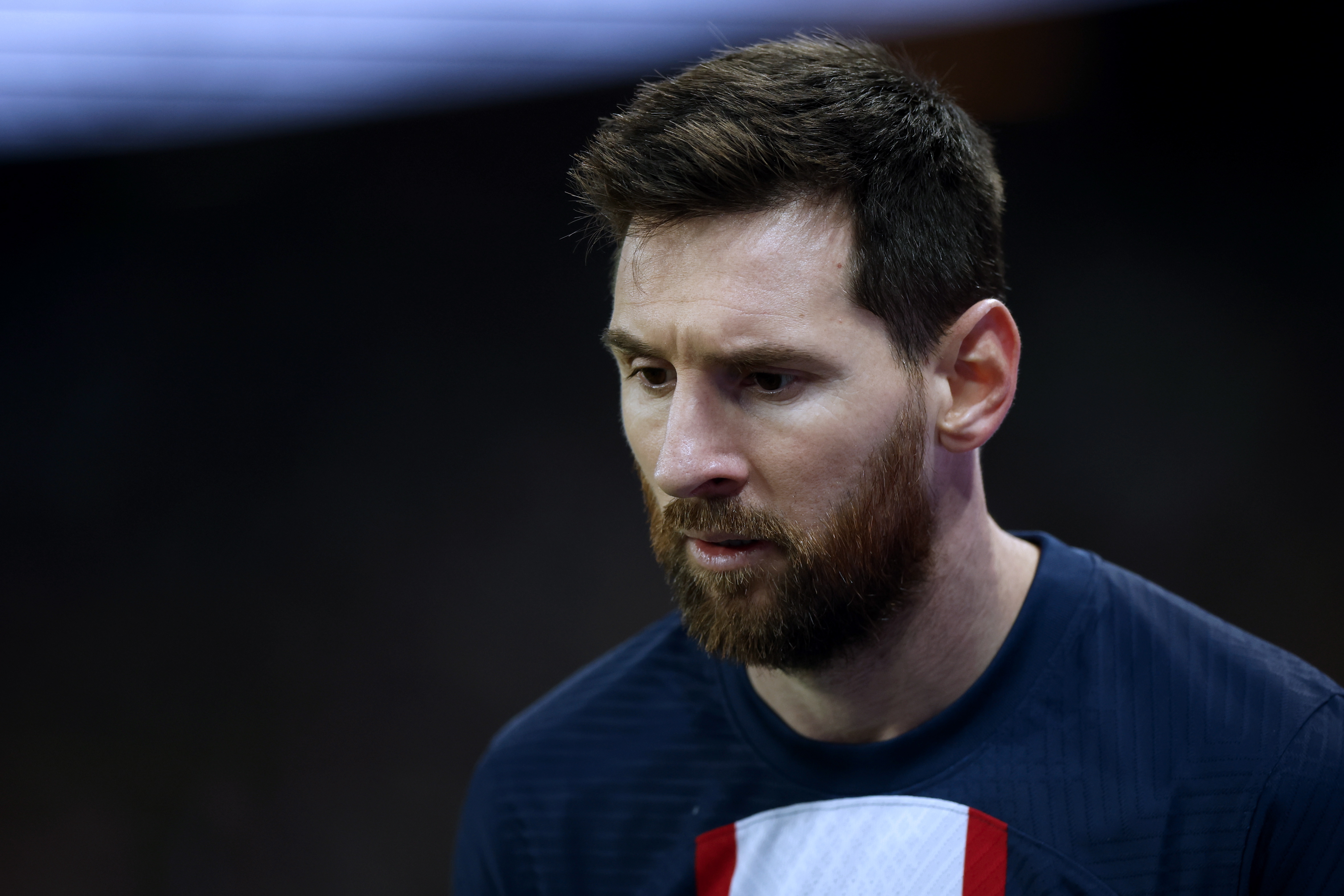 El París Saint Germain ya negocia con Messi para renovar su contrato. Foto Prensa Libre (EFE)