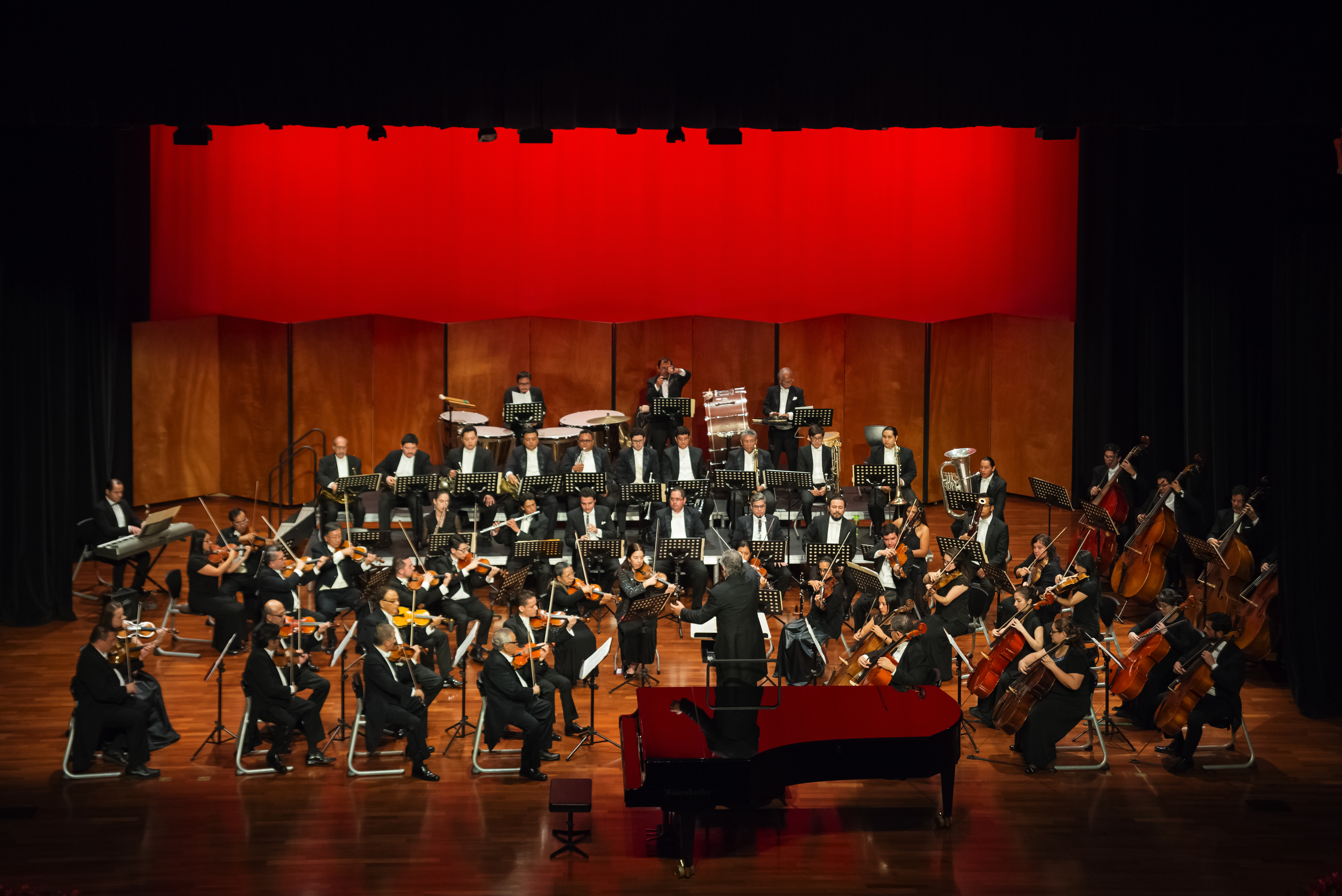 La Orquesta Festival, originaria de Guatemala ha sido parte del engranaje del Festival Bravissimo durante los últimos años. (Foto Prensa Libre: Cortesía Departamento de Artes Escénicas UFM)