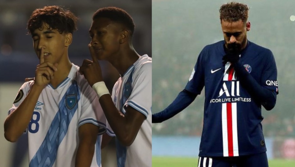 El festejo (inspirado en Neymar) que enojó a la afición de Guatemala y la disculpa de Garzaro: “la celebración es dedicada a mi hermano”