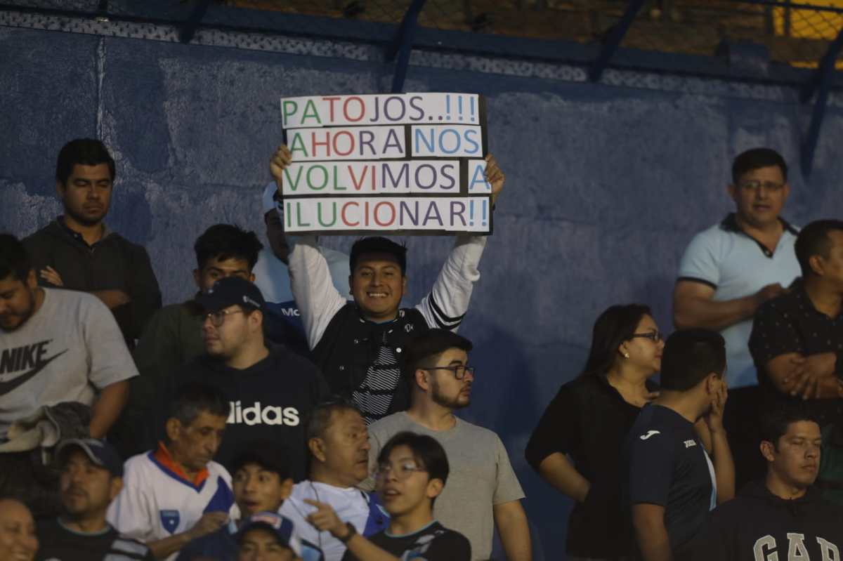 “¡Patojos, ahora nos volvimos a ilusionar!”: la afición de la selección de Guatemala sub 17 arma una fiesta en el Doroteo Guamuch Flores