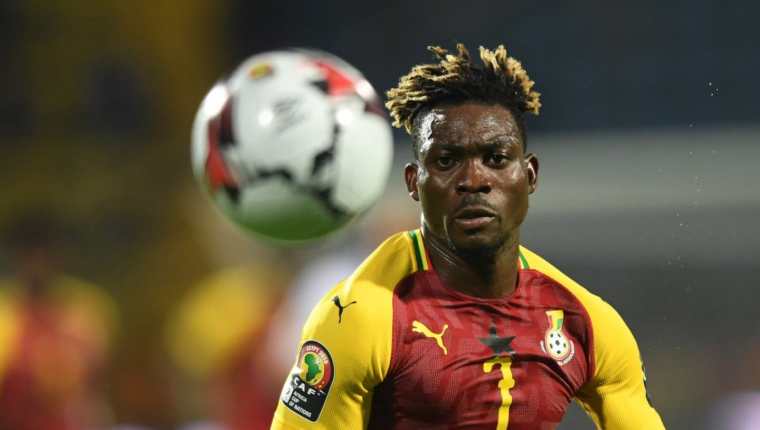 El centrocampista también pertenece a la selección de Ghana. (Foto Prensa Libre: Twitter)
