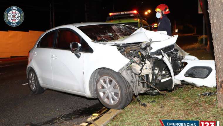 Los accidentes de trÃ¡nsito ocurren en distintas zonas de la capital y, segÃºn las autoridades de TrÃ¡nsito, una de las principales causas es el exceso de velocidad. (Foto Prensa Libre: CBM)
