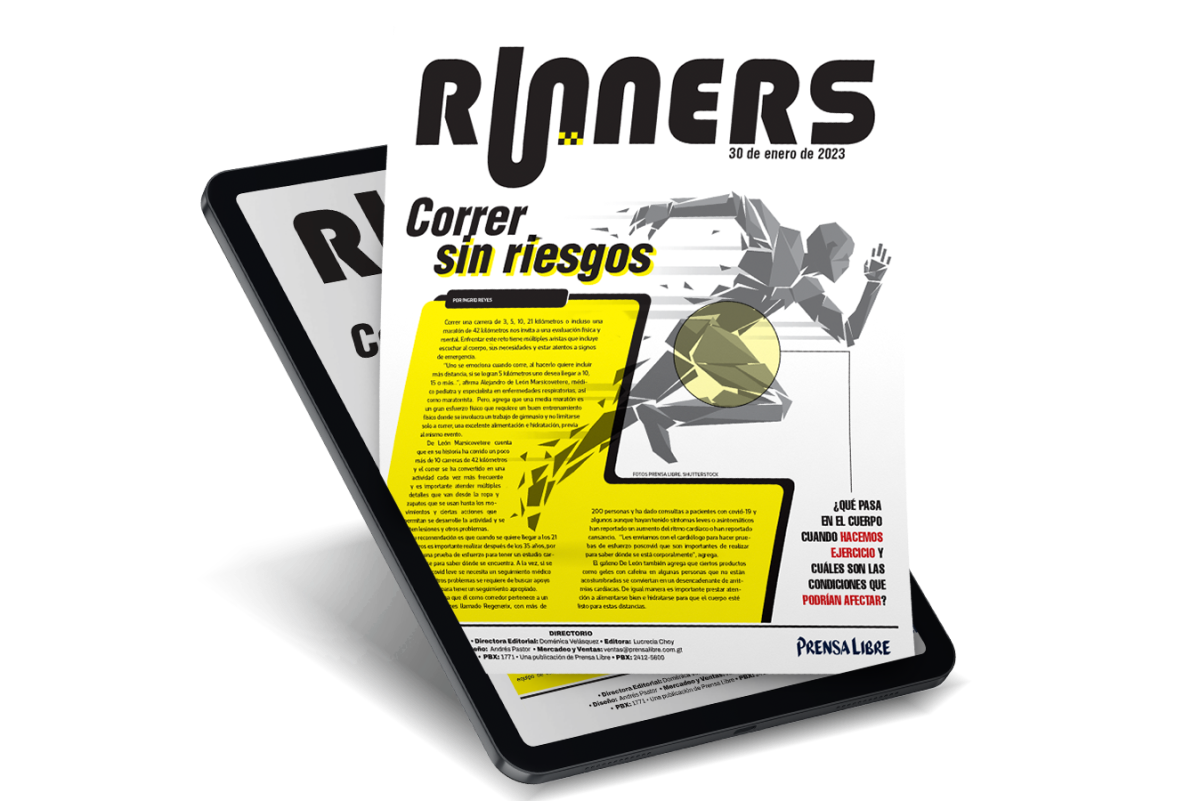 Descargue Runners: Correr sin riesgos, un contenido especial de Prensa Libre