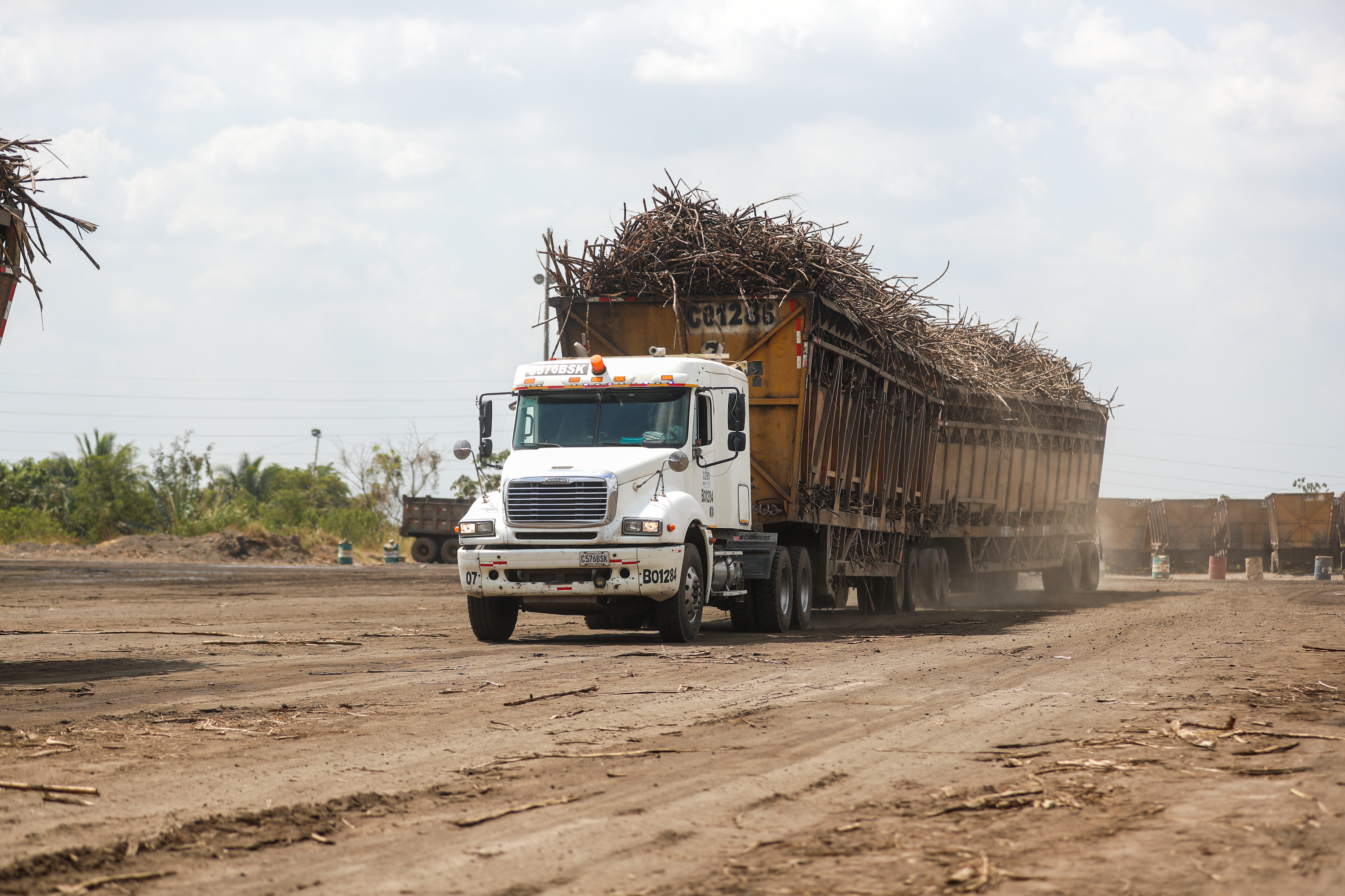 El sector agroindustrial azucarero de Guatemala esperar que la zafra 2022-2023, que termina a principios de mayo, represente la producción de unos 60 millones de quintales de azúcar. (Foto Prensa Libre: Juan Diego González).