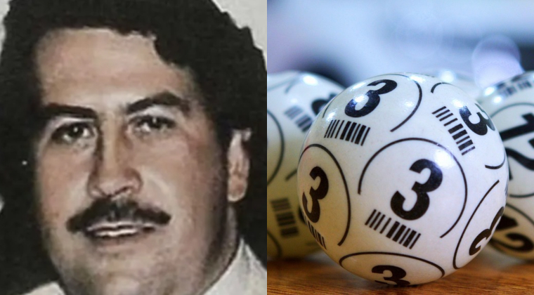 Pablo Escobar lotería