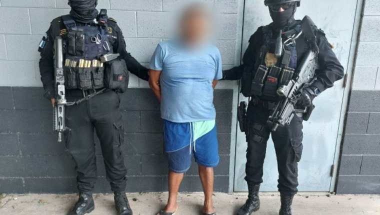 Alfonso René Ramírez Cristóbal, alias Tyson, es requerido por narcotráfico en EE. UU. (Foto Prensa Libre: MP)