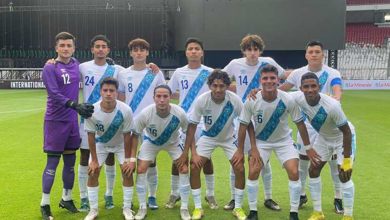 La Selección de Guatemala Sub 20 ya conoce sus potenciales rivales en el Mundial de Indonesia. Foto Prensa Libre (FEDEFUT)