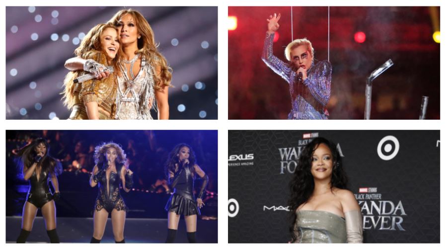 Mujeres al frente del espectáculo del Super Bowl