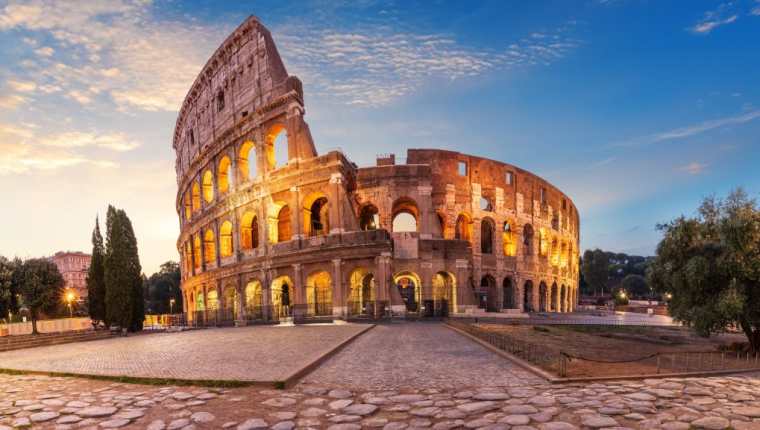 El Coliseo de Roma fue construido en 8 años, entre 72 y 80 d.C. Getty Images