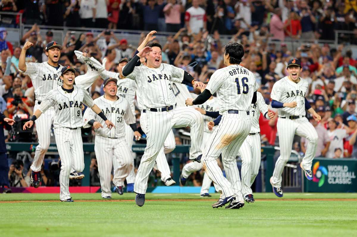 ¡Campeones invictos! Japón derrotó a Estados Unidos para coronarse por tercera vez en el Clásico Mundial de béisbol