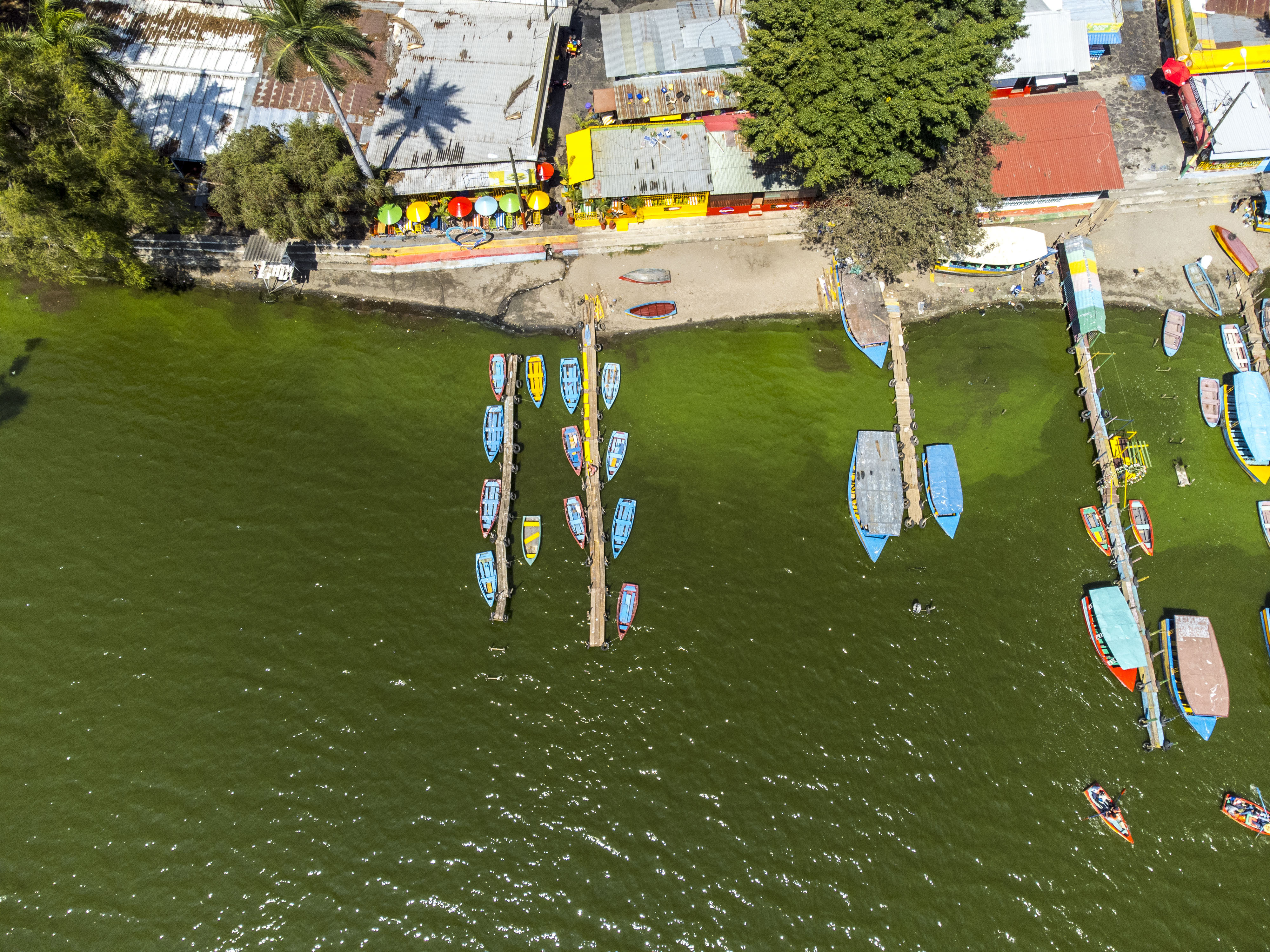 Alertan por la alta toxicidad del agua del Lago de Amatitlán y los riesgos que conlleva