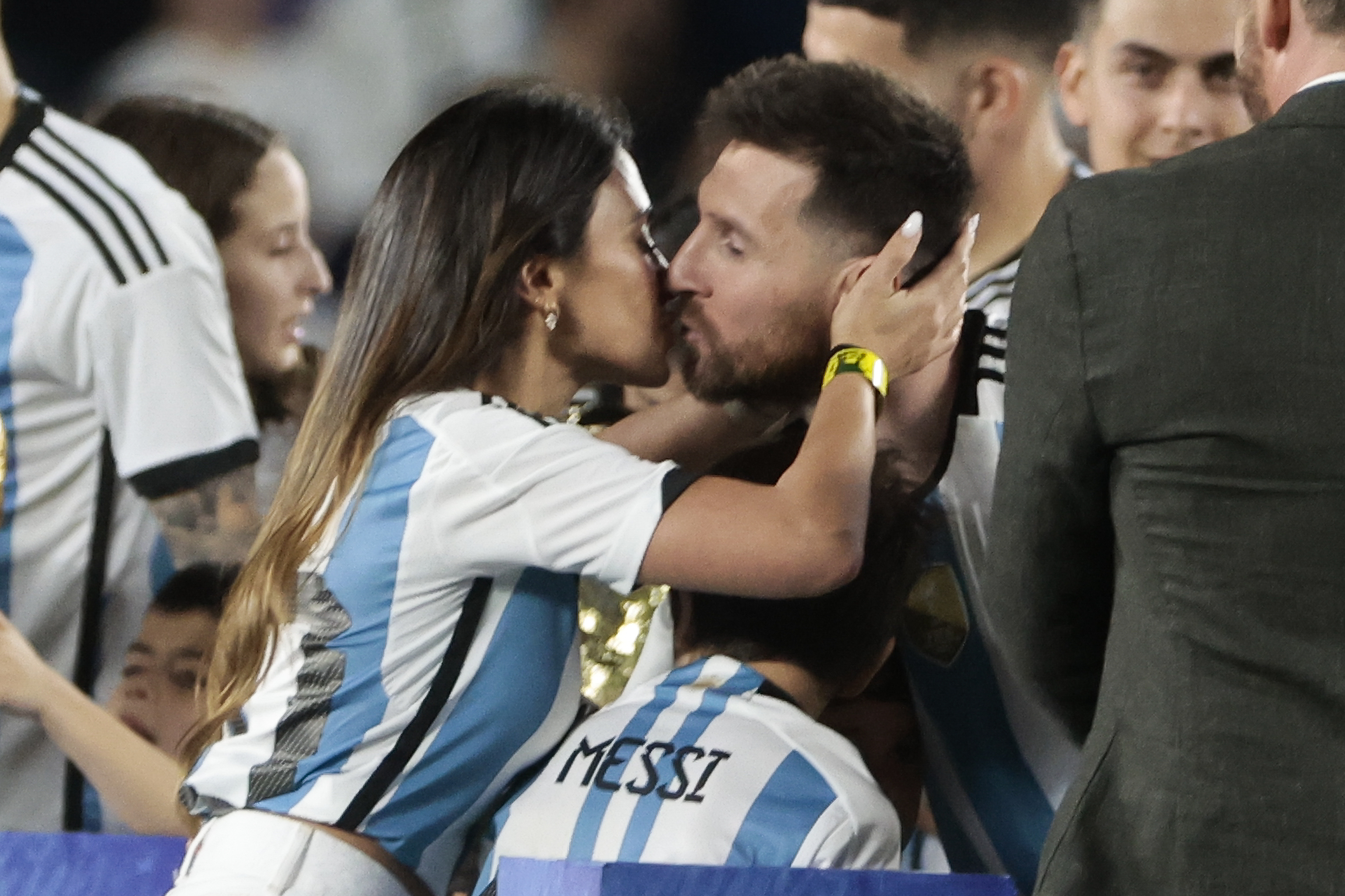 “¡Sos increíble!”: el mensaje de Antonela Roccuzzo a Lionel Messi tras el triunfo de Argentina