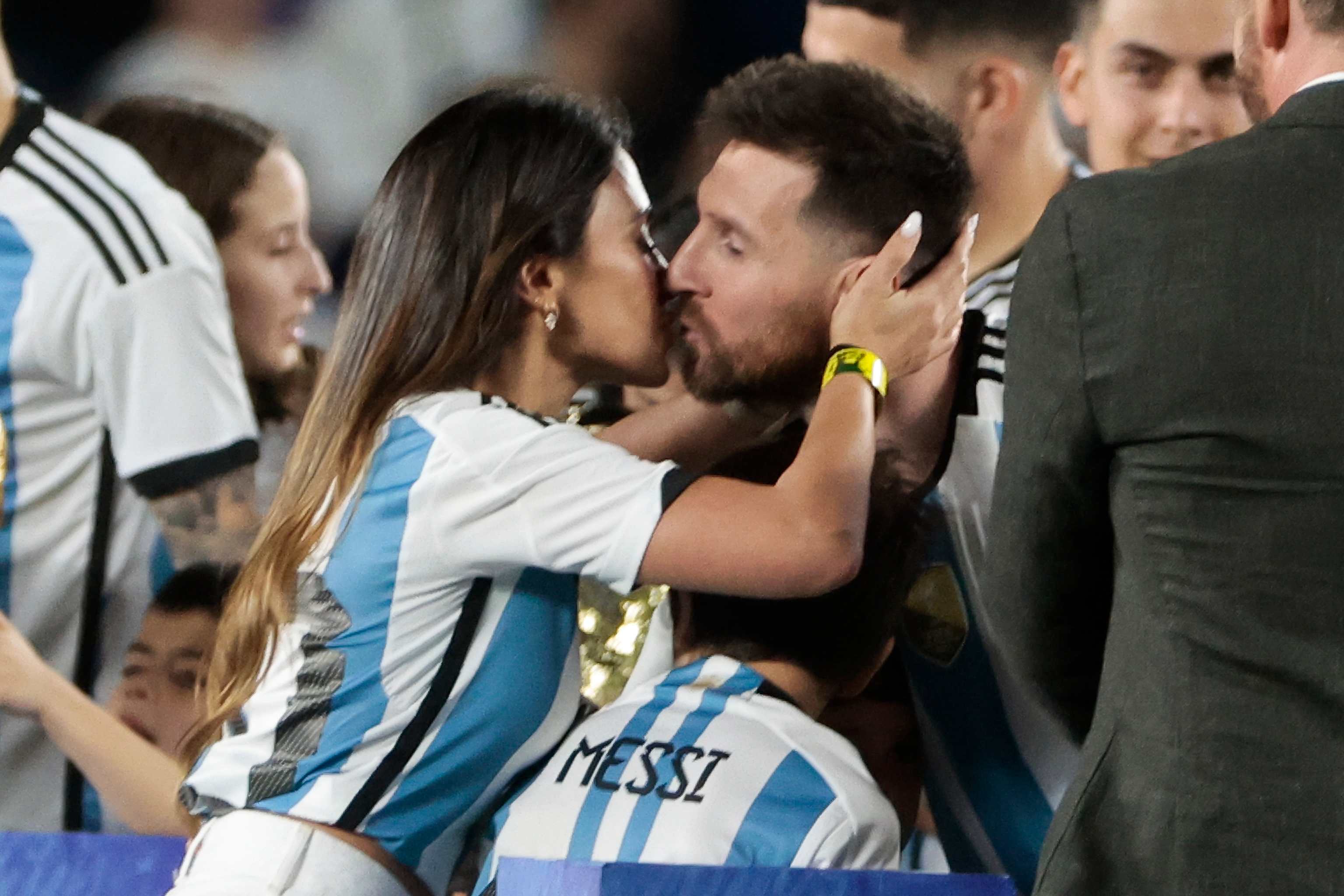 “¡Sos increíble!”: el mensaje de Antonela Roccuzzo a Lionel Messi tras el triunfo de Argentina