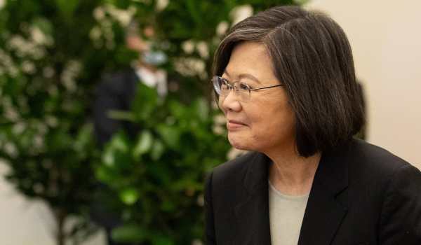 La presidenta de Taiwán, Tsai Ing-wen, inició un viaje a Centroamérica. (Foto Prensa Libre: EFE)