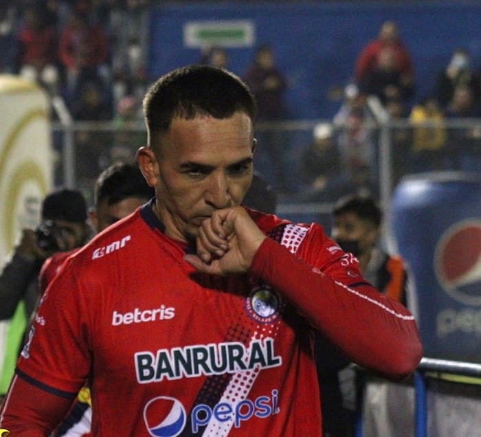Un gol de Oscar Raí Villa le dio la victoria a Xelajú MC. Foto Prensa Libre (Xelajú MC)