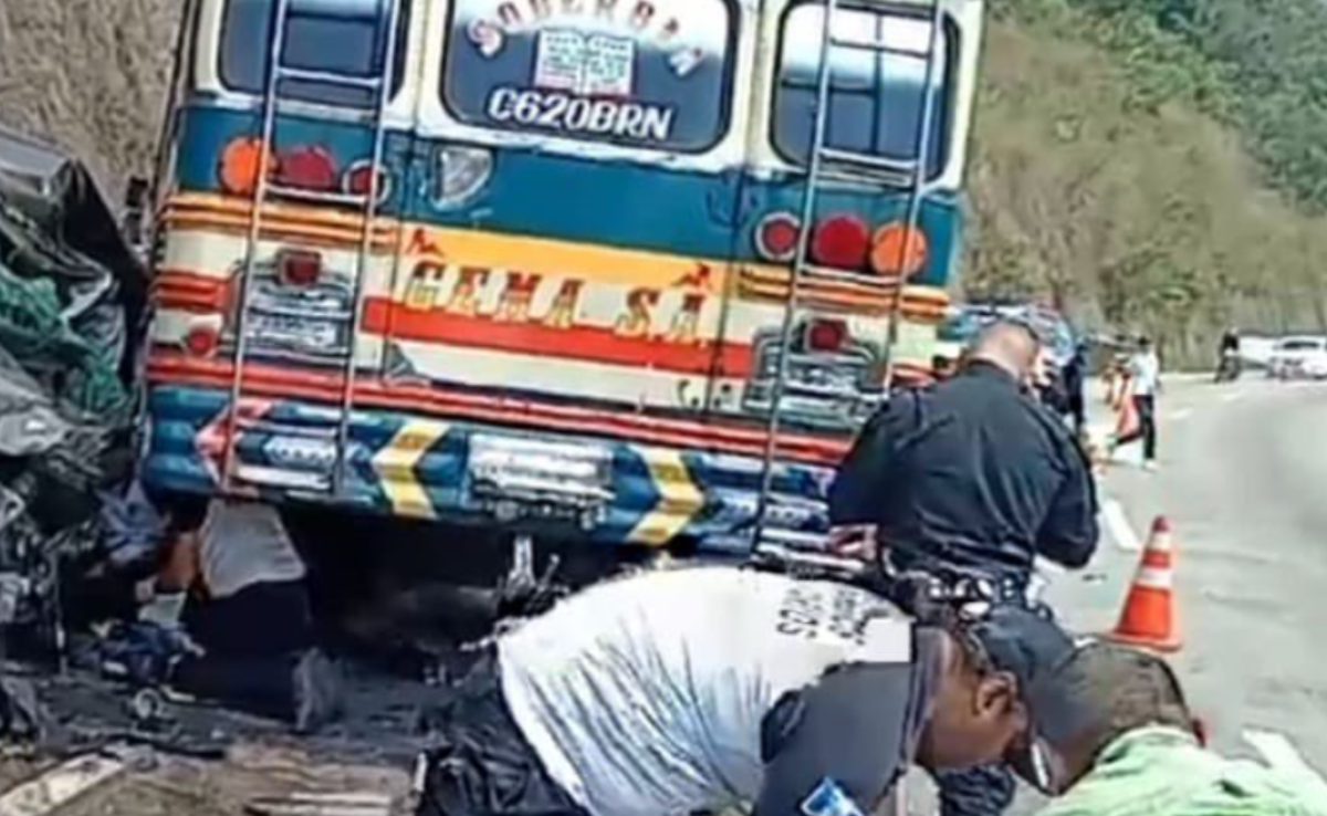 Accidente en la ruta a El Salvador: reportan personas heridas y tránsito lento en el km 46