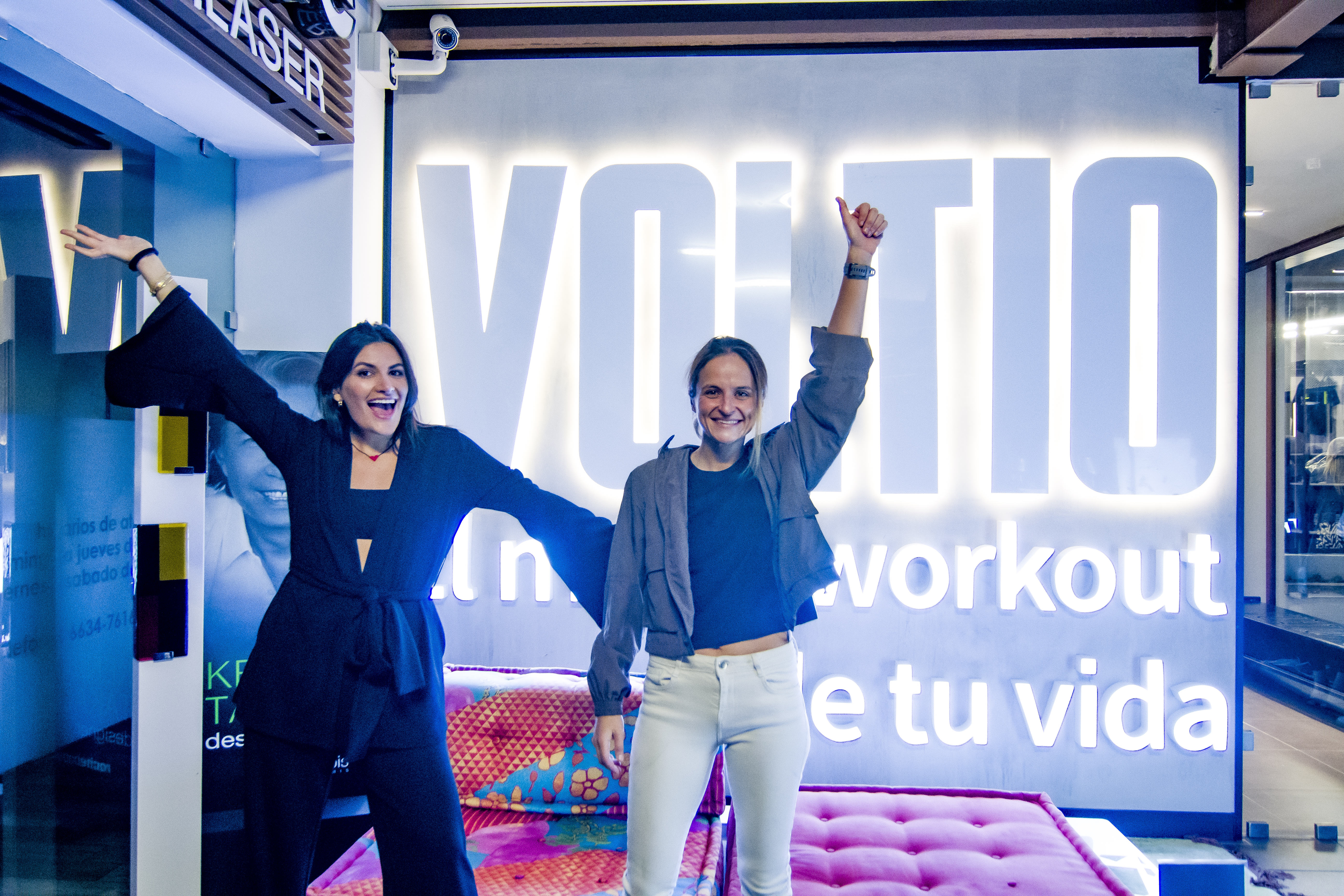 Isabel Jongezoon y Ana Saravia, cofundadoras de Voltio. Foto Prensa Libre: Sergio Muñoz