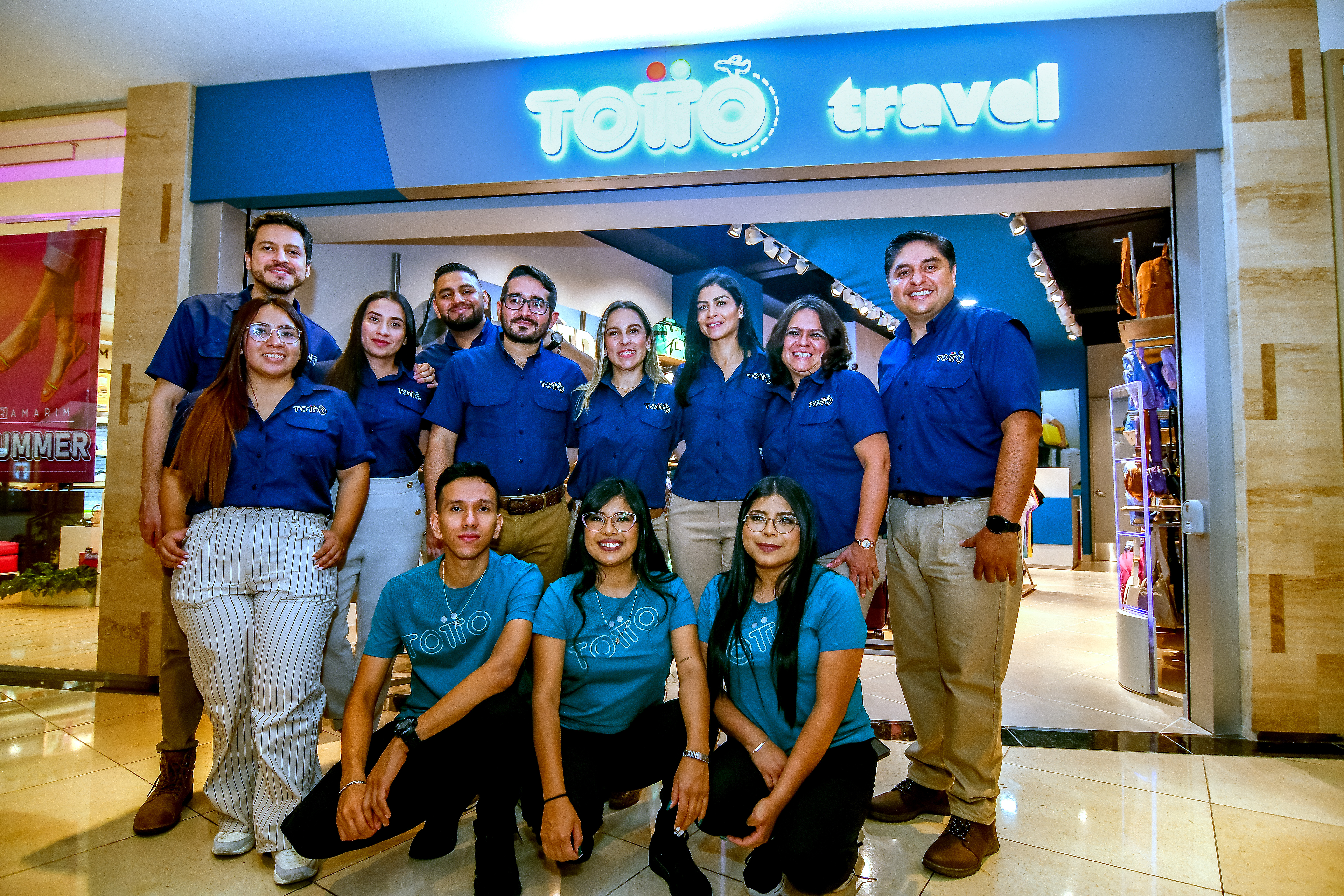 El cliente vivirá la experiencia de Totto Travel y encontrará un amplio portafolio de productos. Foto Prensa Libre: Sergio Muñoz