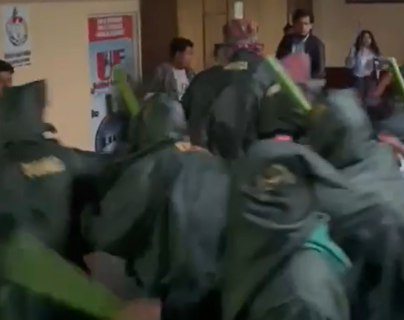 Violencia en el Cunoc: encapuchados agreden a un grupo de estudiantes y esto dicen autoridades