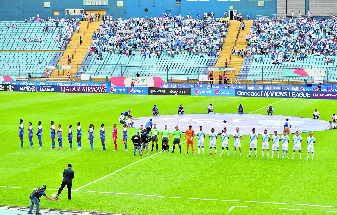 La selección mayor de Guatemala volverá a la acción en la Liga de Naciones de la Concacaf. (Foto Prensa Libre: Hemeroteca PL)