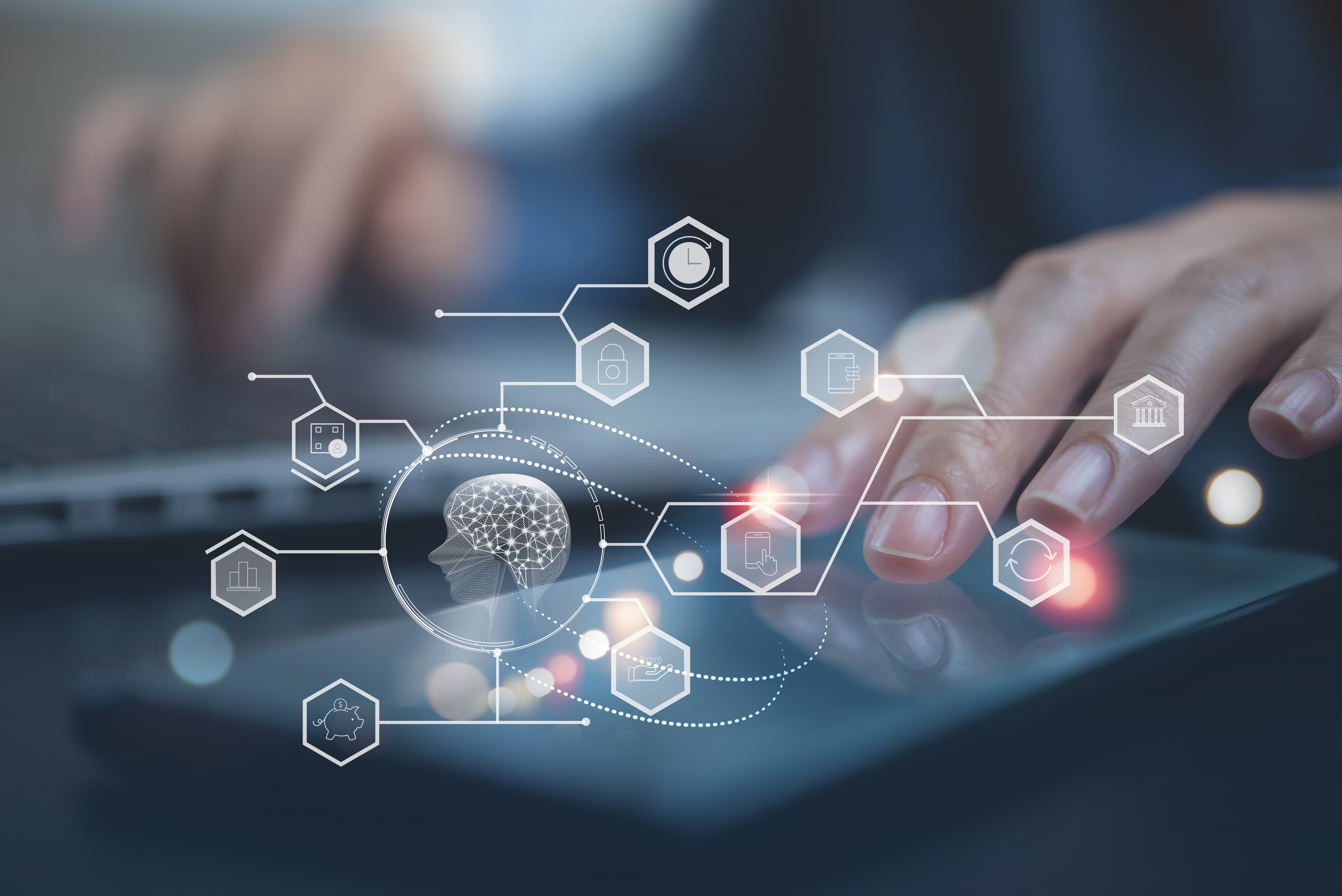 La Inteligencia Artificial conjuga herramientas computacionales que han sido fundamentadas por investigación matemática y estadística. (Foto Prensa Libre: Shutterstock)