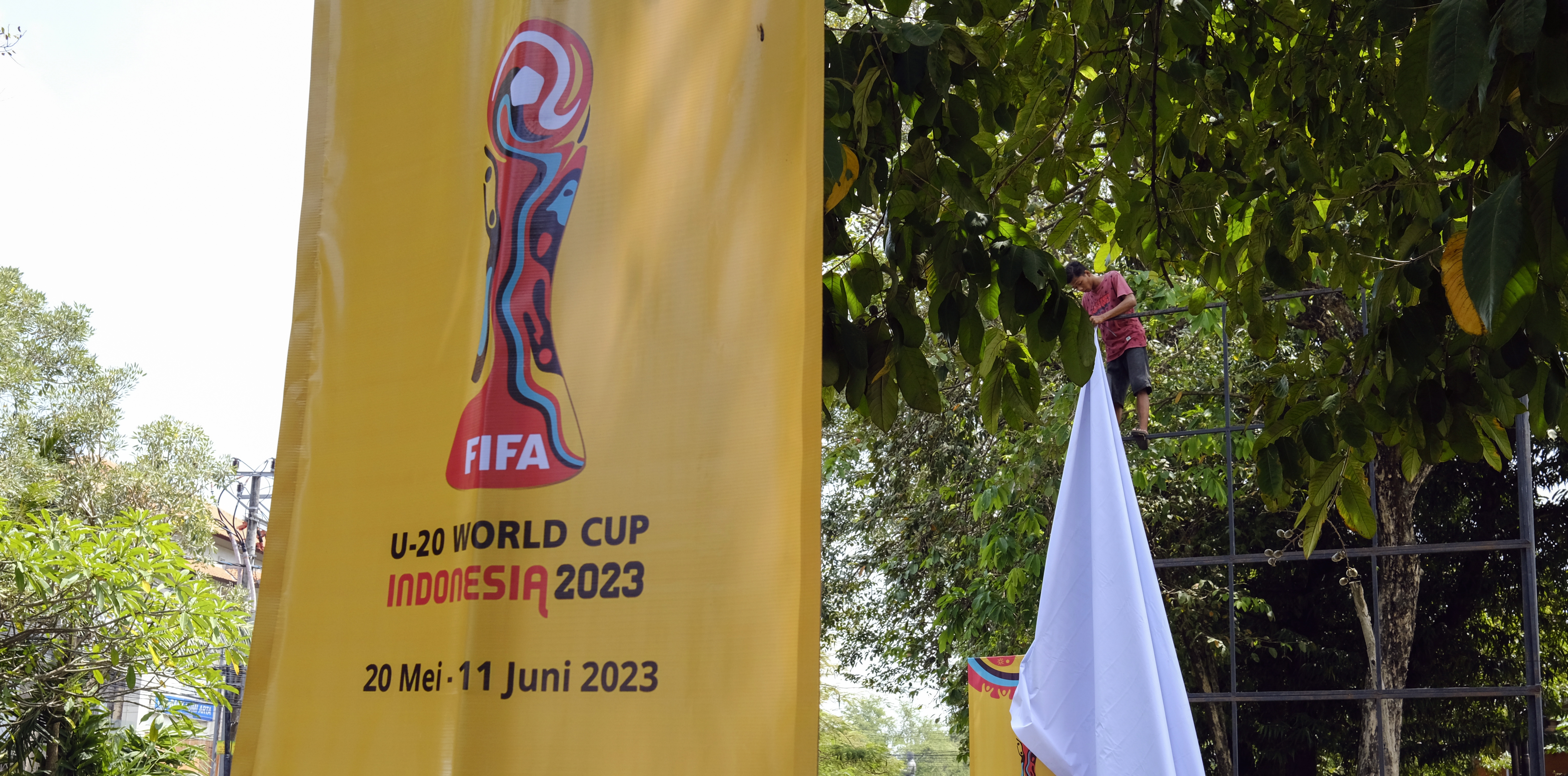 El Mundial Sub 20 ya no se celebrará en Indonesia. (Foto Prensa Libre: EFE)