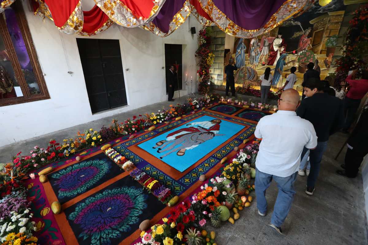 Jesús Nazareno del Monte Pulciano: las imágenes que muestran la velación del cortejo que recorrerá las calles de Antigua Guatemala