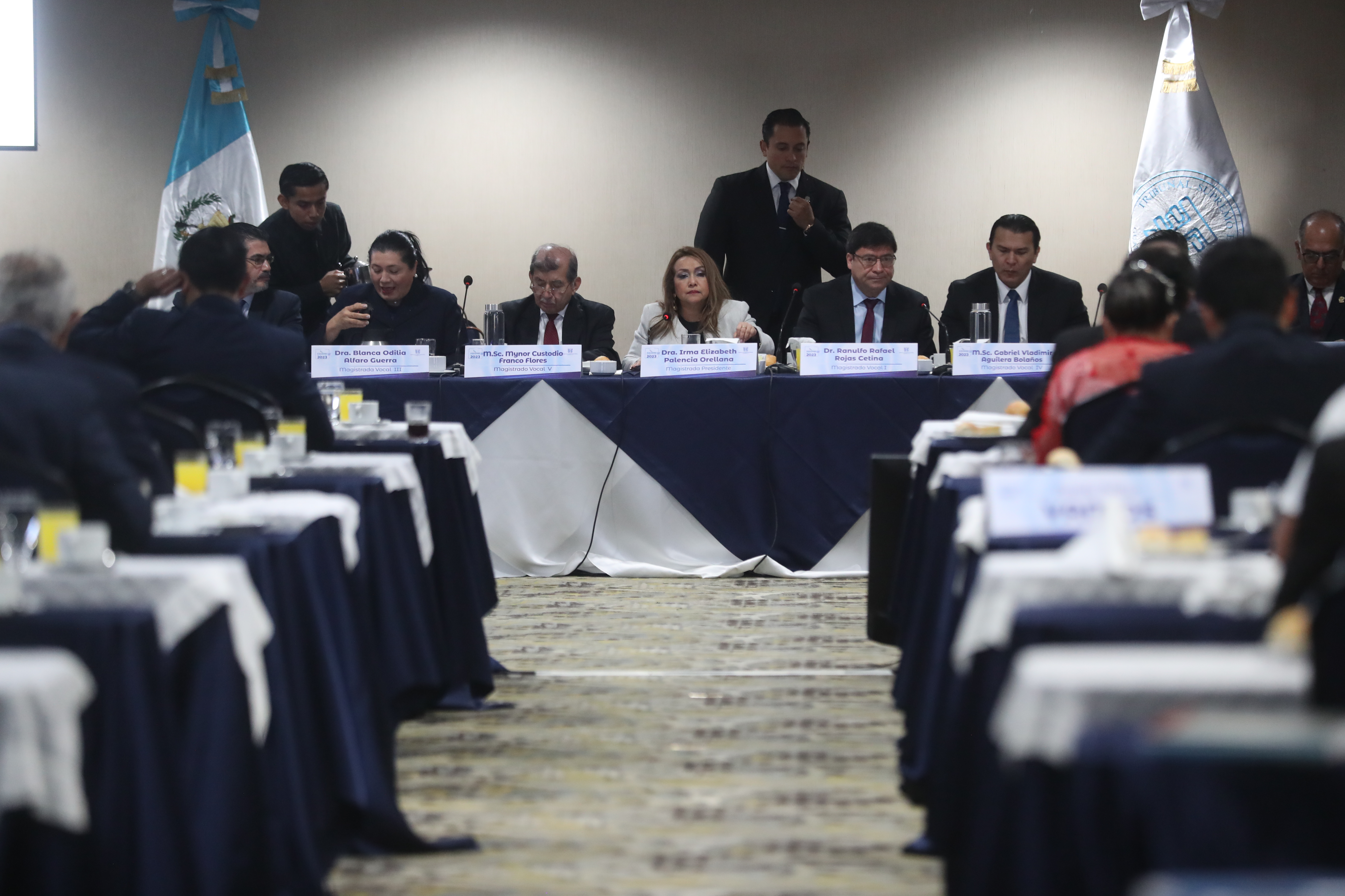 Los partidos políticos han manifestado al Pleno del TSE, de manera constante, la destrucción de propaganda. Fotografía: Prensa Libre (Juan Diego González). 