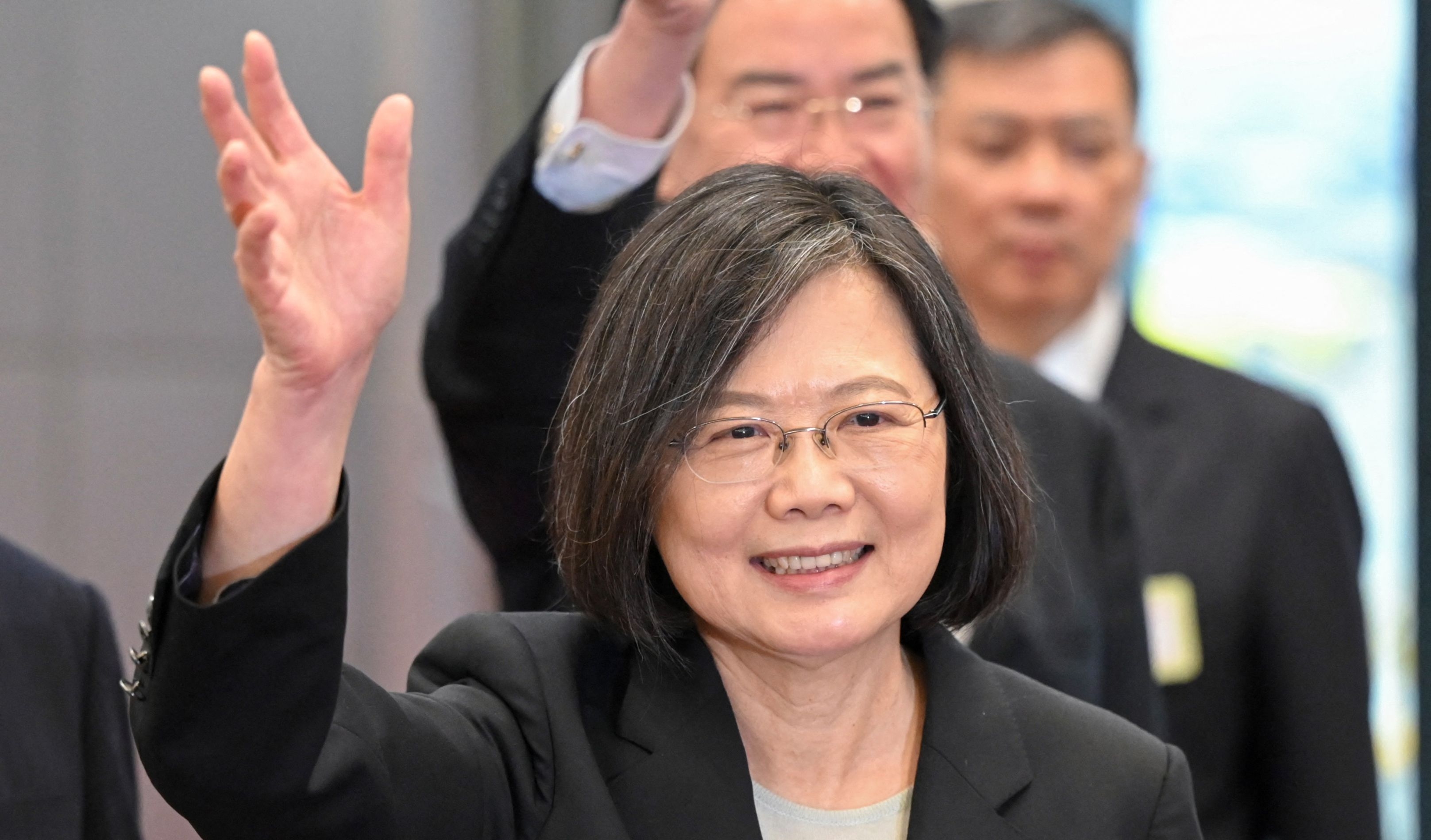 Tsai Ing-Wen, presidenta de Taiwán, arriba a Guatemala en busca de reforzar lazos diplomáticos