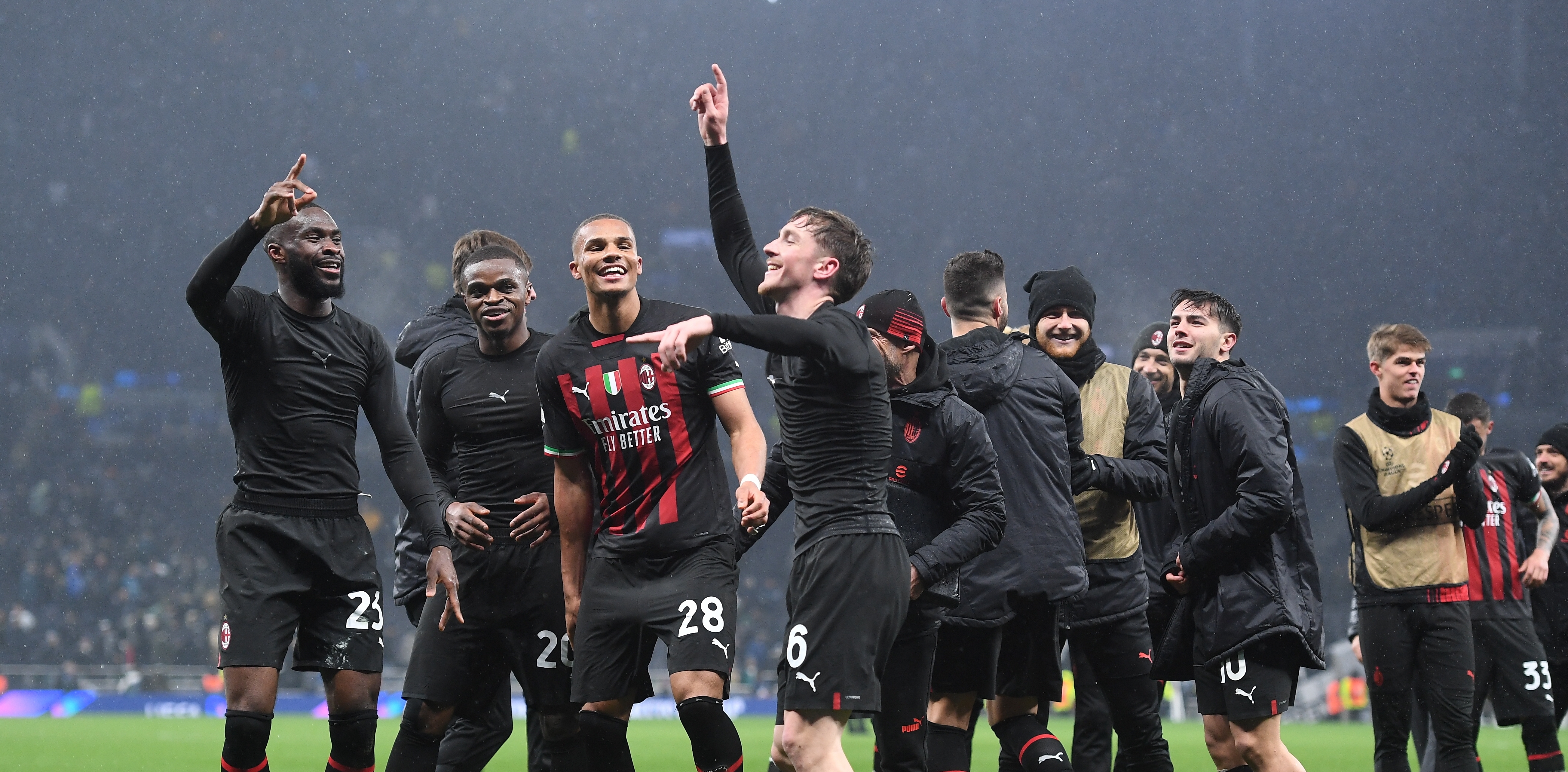 Champions League: El AC Milan regresa 11 años después a unos cuartos de final del torneo europeo